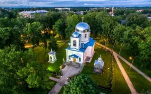 Rēzeknes Vissvētākās Dievdzemdētājas piedzimšanas pareizticīgo katedrāle, church