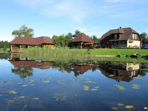 Rideļu dzirnavas, Gasthaus