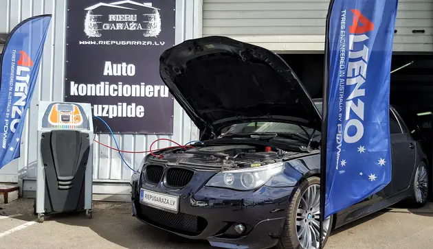 Auto kondicionieru uzpilde Rīgā