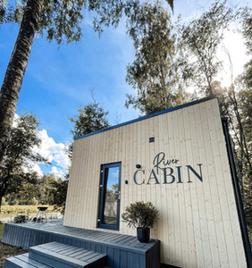 River cabin, holiday house