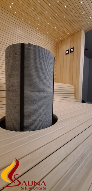 Apses apdare saunā, noapaļotas lāvas, pirts lāvās, pirts termometrs, dizaina termometrs, higrometrs, ergonomiskas lāvas, pirts māja