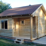 Wooden saunas