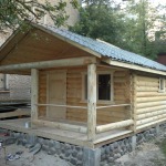 Houses from logs
