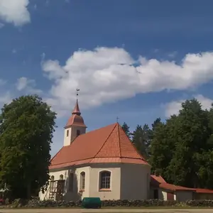 Skultes Svētā Matīsa evaņģēliski luteriskā baznīca, церковь