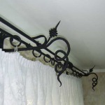 Forhangstange und Forhangschienen