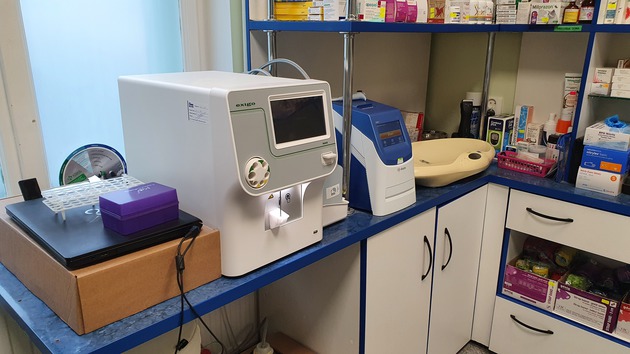 Veterinary blood tests