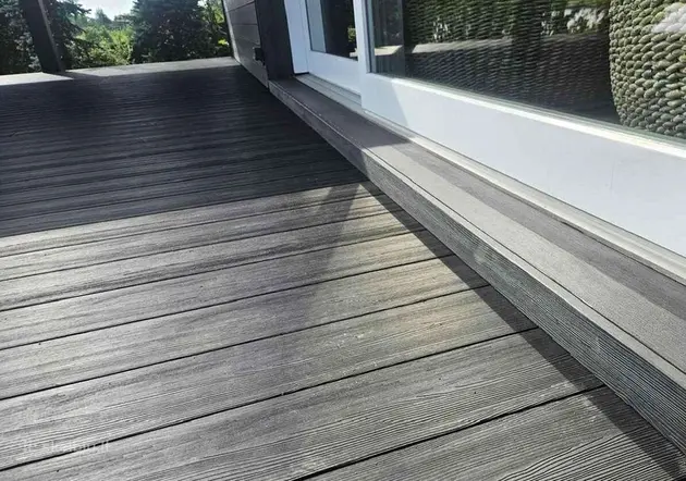 Kompozītmateriāla terases