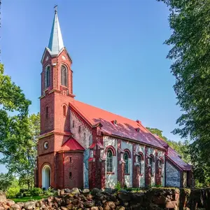 Viļķenes Svētās Katrīnas evaņģēliski luteriskā baznīca, церковь