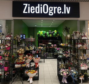 Ziedi Ogre, flower shop