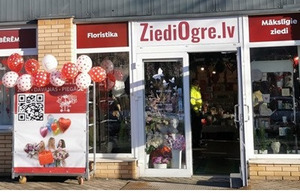Ziedi Ogre, ziedu veikals