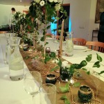 Decoration of celebration places