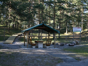 Zīvartiņš, место для палаток